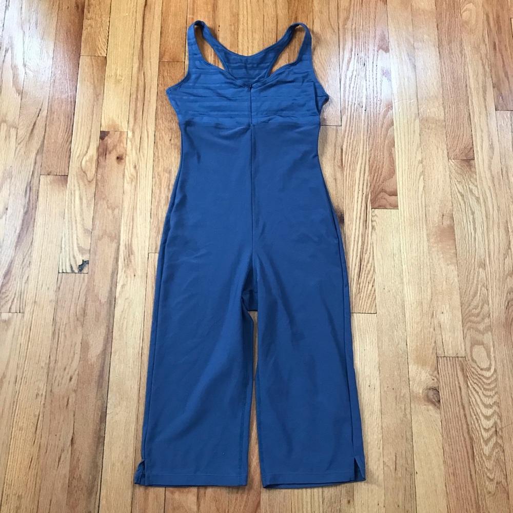 Nike Vintage Women's Navy Jumpsuit Medium